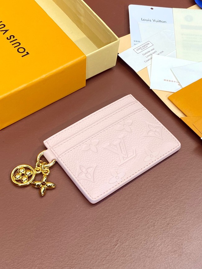 Louis Vuitton LV Charms Card Holder M82132 pink