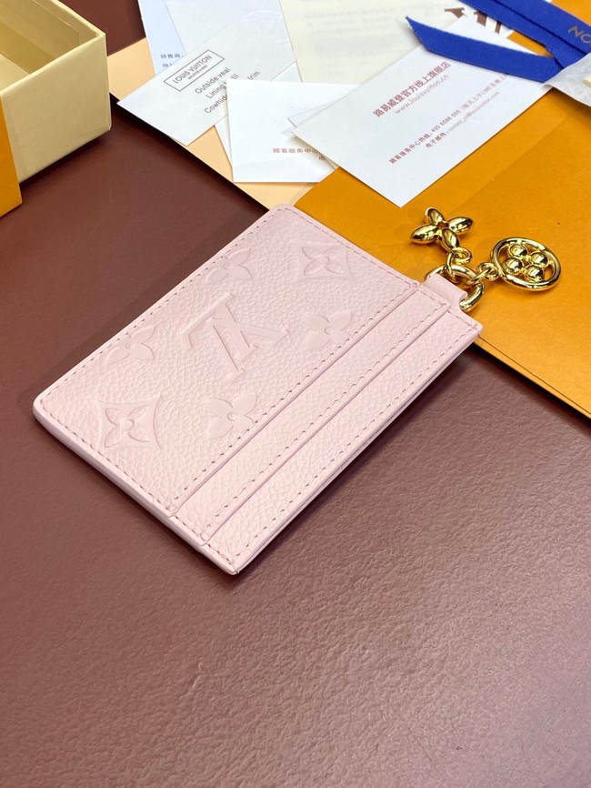 Louis Vuitton LV Charms Card Holder M82132 pink