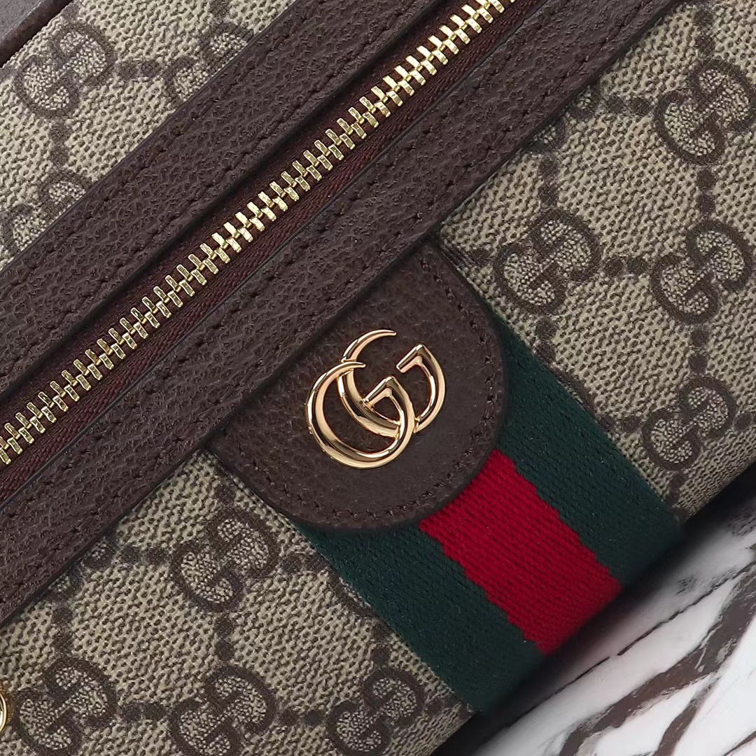 Gucci Ophidia GG mini bag 517350 Sapphire brown