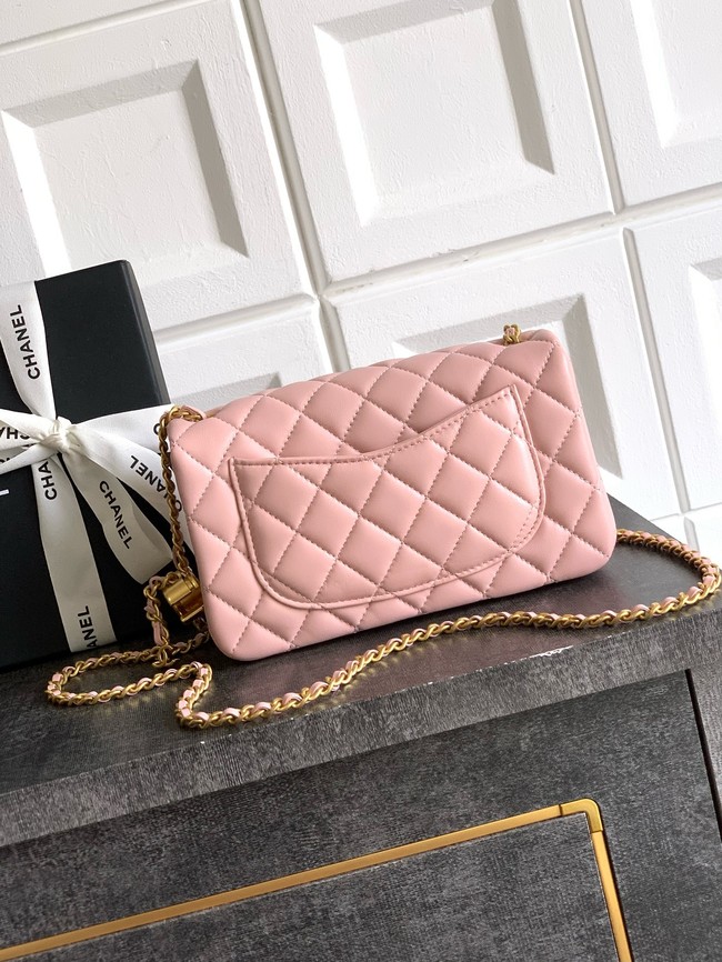 Chanel samll Flap Bag AS5756 Light Pink