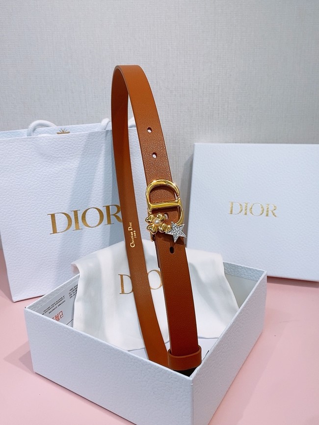 Dior 30 Montaigne Lucky Charms Belt Smooth Calfskin 18MM B0156