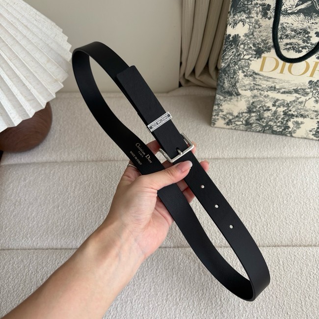 Dior Night Code Belt mooth Calfskin 25 MM B0167