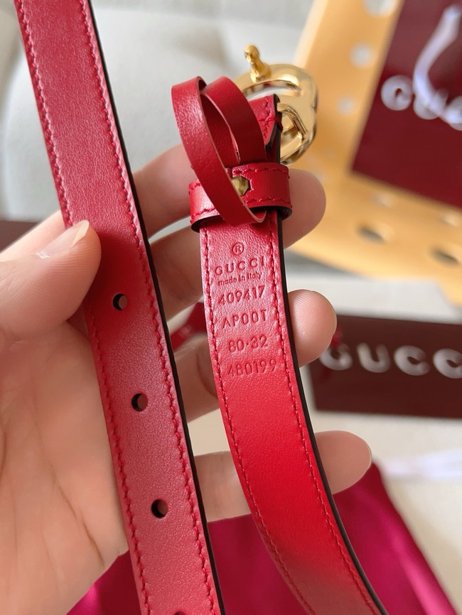 Gucci GG Marmont thin belt 20MM 409417-3