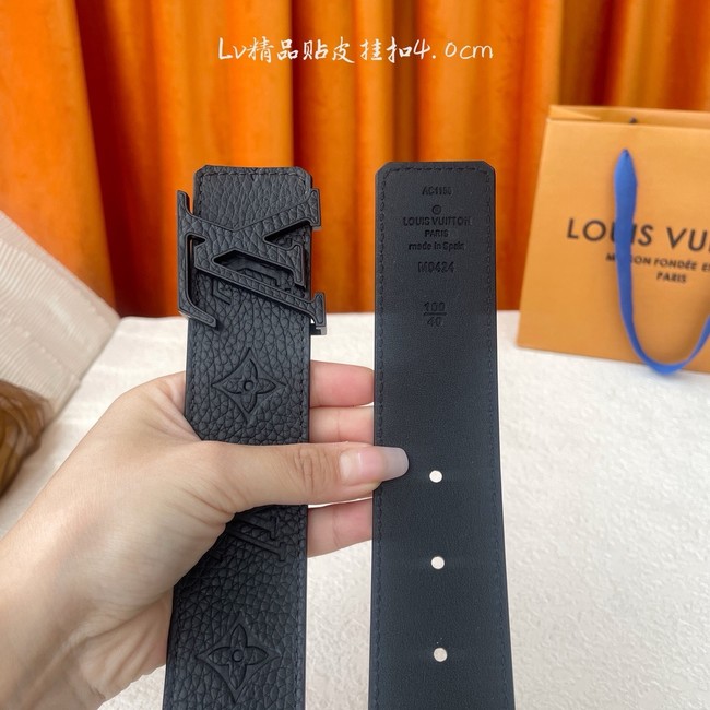 Louis Vuitton Initiales Taurillon 40mm Reversible Belt M0537U