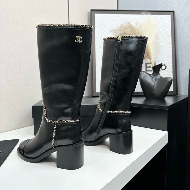 Chanel high boots Calfskin 45082-1