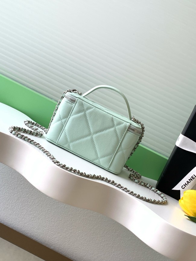 Chanel Long Vanity with chain AP4933 Lake green