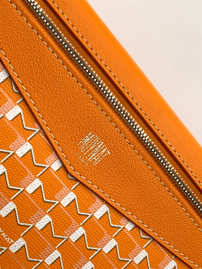 Goyard Calfskin Leather Tote Bag PM M8003 orange