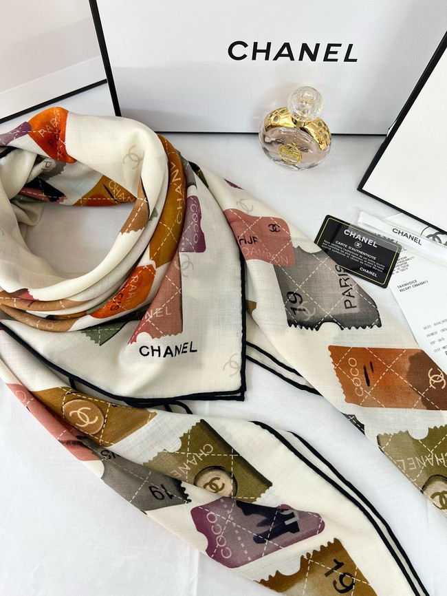 Chanel Shawl Cashmere and Silk 06395