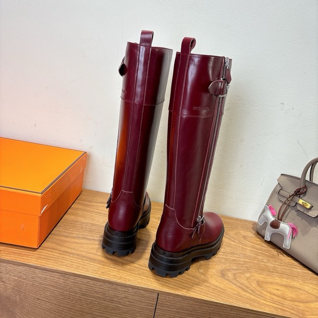 Hermes Beaubourg High Boot 45108-1