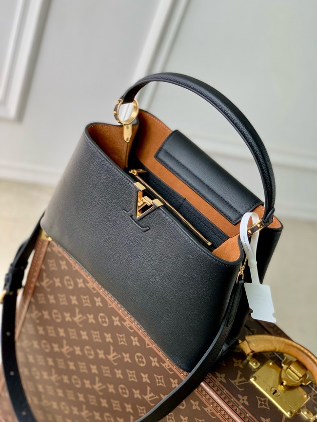 Louis Vuitton Capucines MM Souple M14370 black