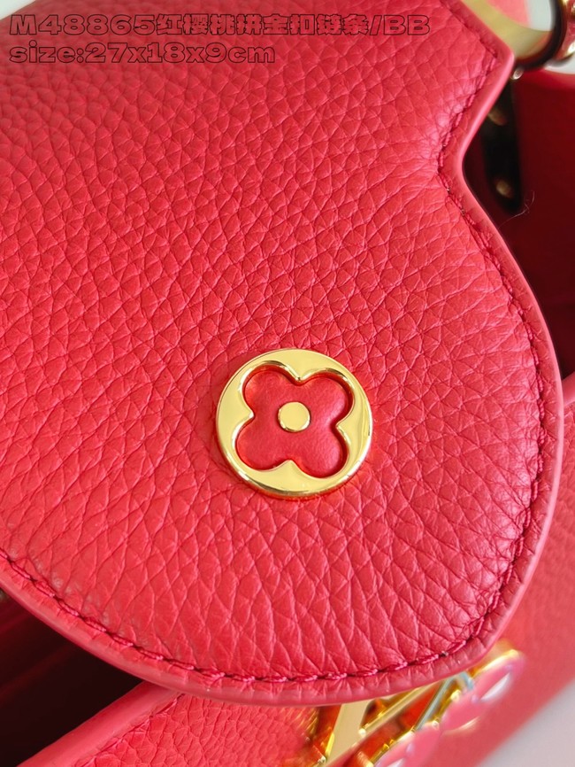 Louis Vuitton Capucines BB M25089 red