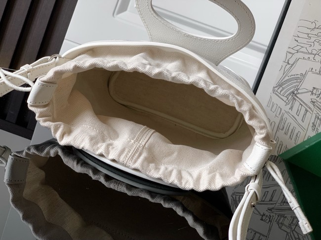 Goyard Calfskin Leather Tote Bag PM 00249 white