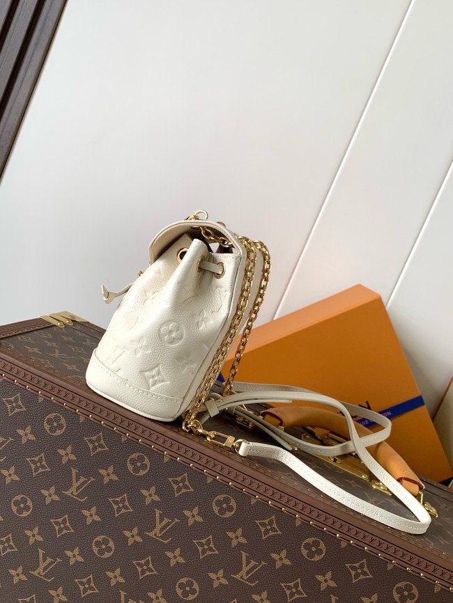 Louis Vuitton Nano Noe Backpack M13656 white