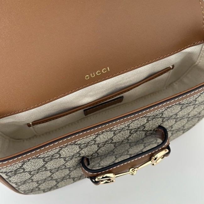 Gucci small shoulder bag 815205 brown