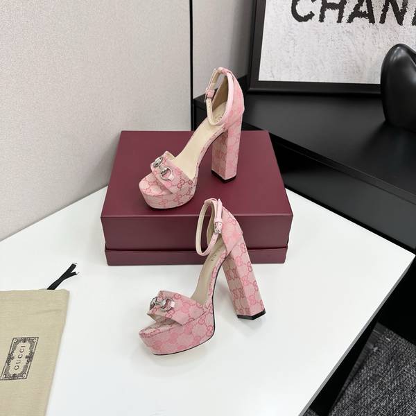 Gucci Shoes GUS00877 Heel 13CM