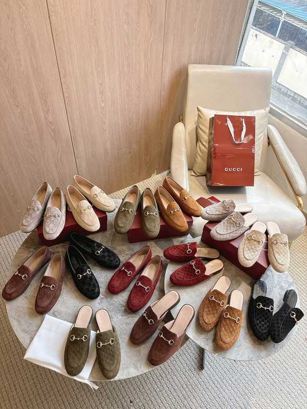 Gucci Shoes GUS00898 Heel 1.5CM