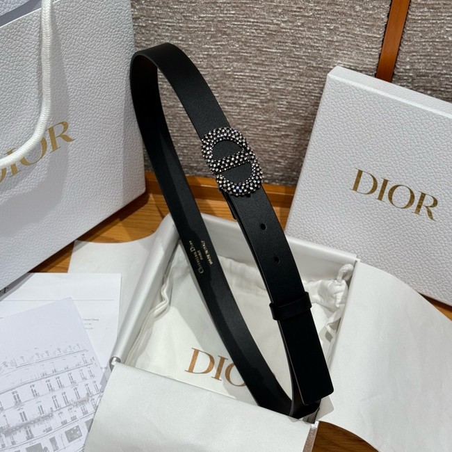 Dior Saddle Belt Smooth Calfskin B0445C-1