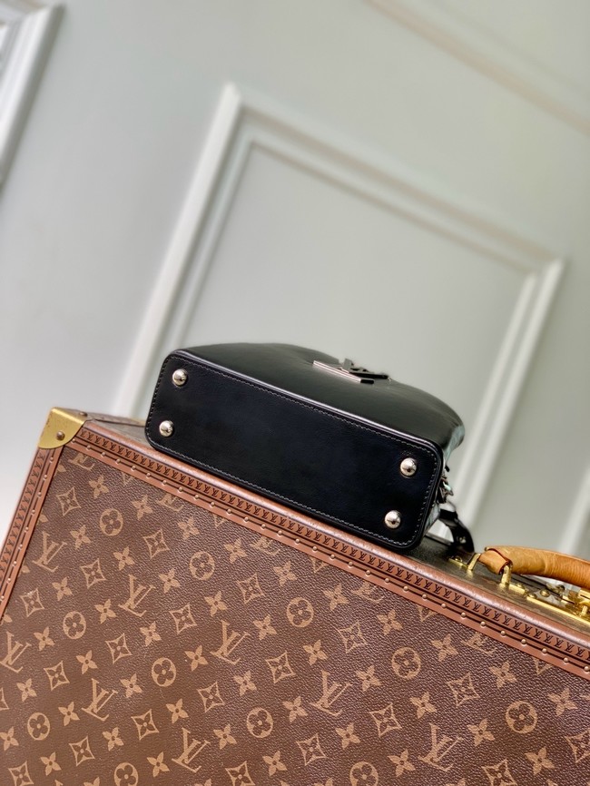 Louis Vuitton Capucines East-West Mini M25473 black