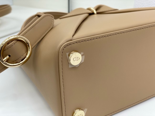 Dior Calfskin Tote Bag 6598 Apricot