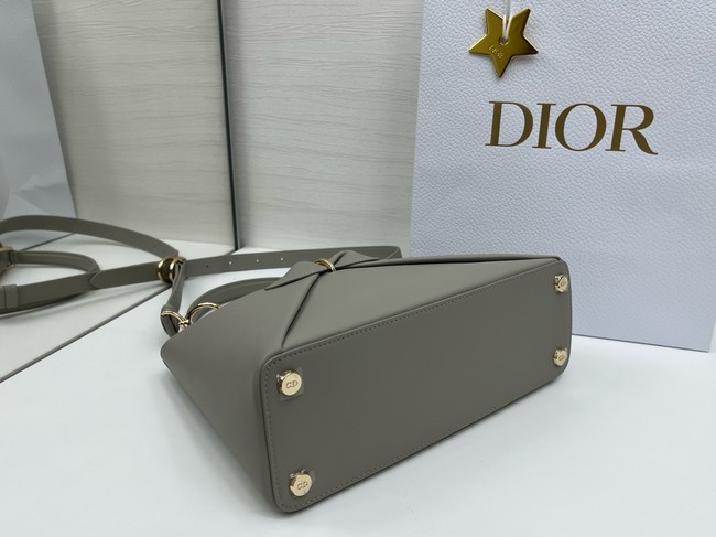 Dior Calfskin Tote Bag 6598 gray