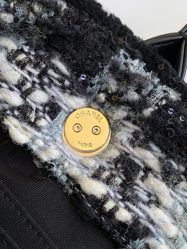 CHANEL Shopping Bag AS5688 Black & Grey