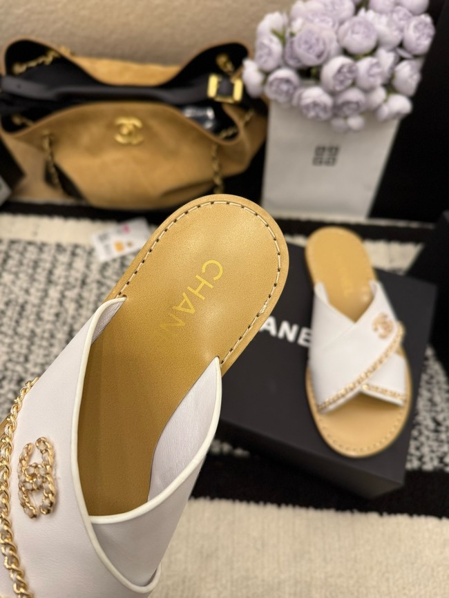 Chanel Calfskin Mules 69889-1