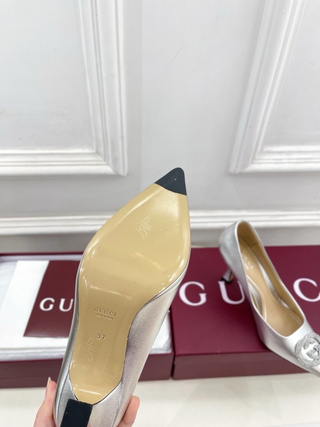 Gucci Womens pump with crystal Interlocking G 852995 -6