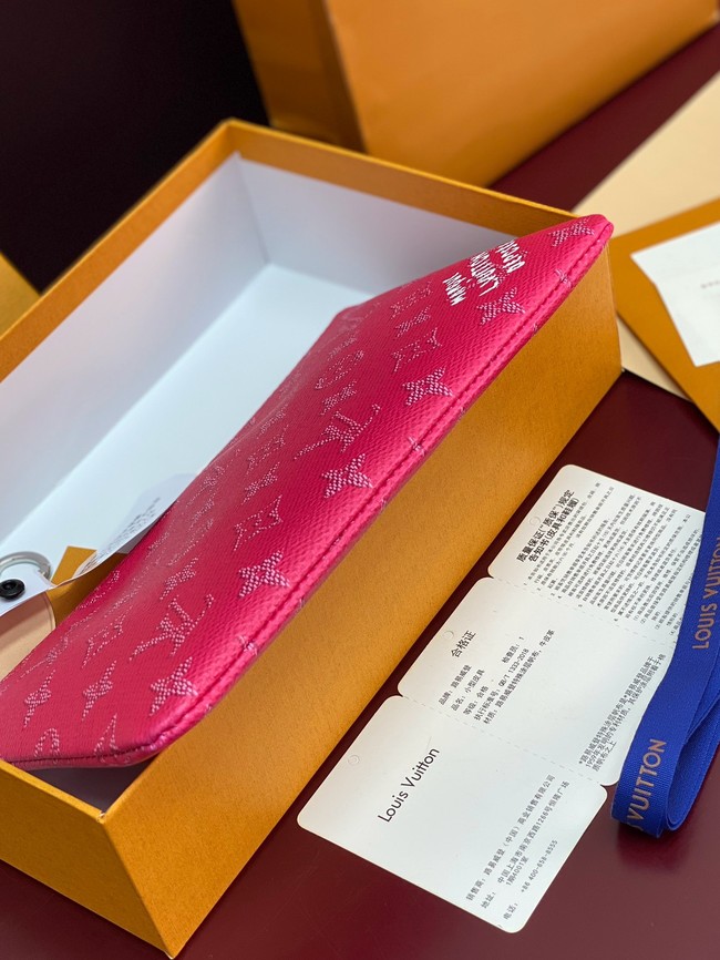 Louis Vuitton NEW Key Pouch M M27109 rose