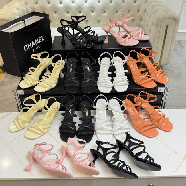 Chanel Sandals Patent Calfskin 95mm G46901-1