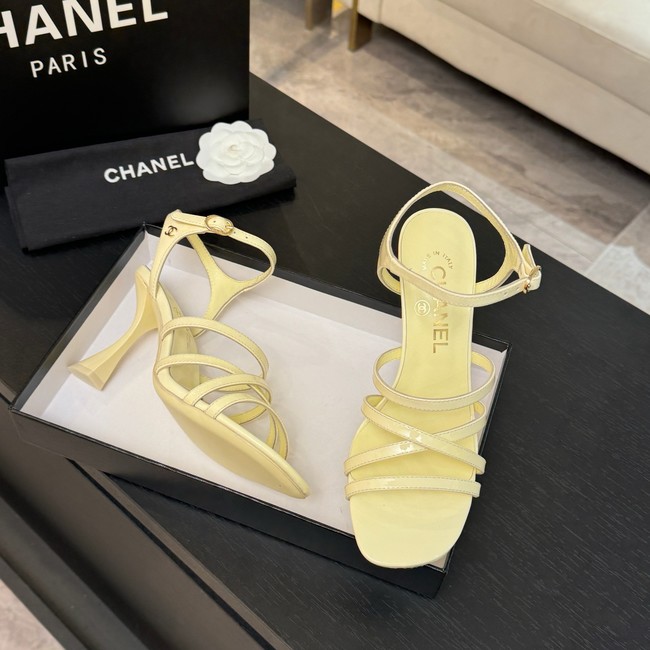 Chanel Sandals Patent Calfskin 95mm G46901-6