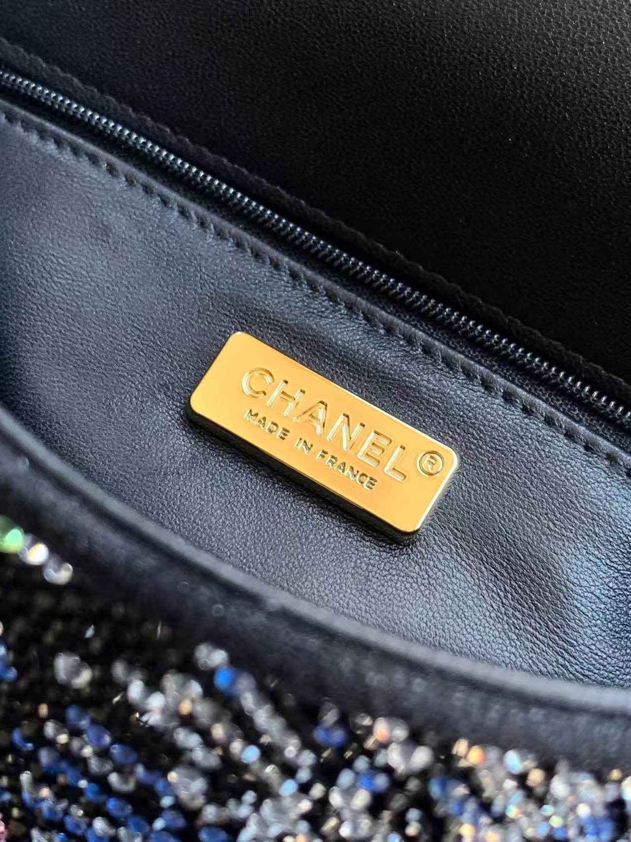 Chanel Starry Sky Diamond Inlay Flat Bag CF6171