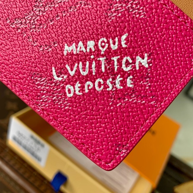 Louis Vuitton Card Holder M27116 Pondichery Pink