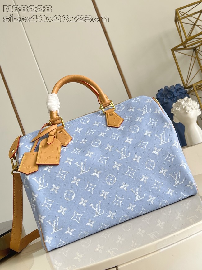 Louis Vuitton Speedy P9 40 N88228 light blue
