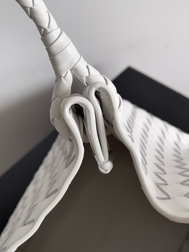 Bottega Veneta Large Parachute 826212 white& Brass finish