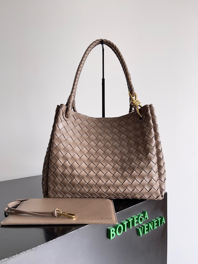Bottega Veneta Parachute 826212 Pinecone&Brass finish