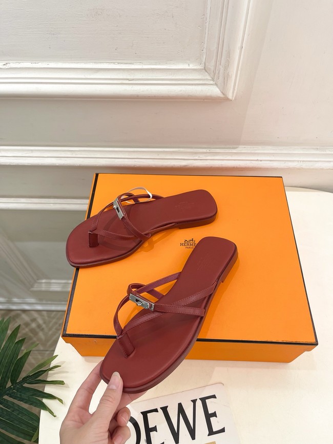 Hermes Sunkiss Flat Sandal 1AHKU8-2
