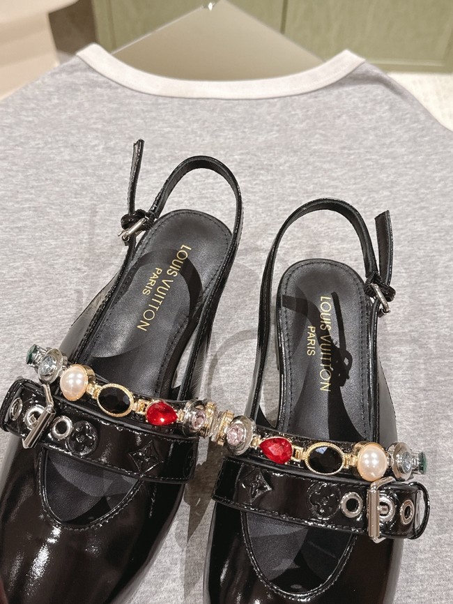 Louis Vuitton LV Vibe Slingback Flat Ballerina 1AHNAN-4