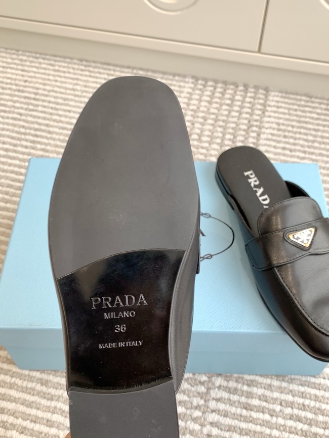 Prada leather mules 87200-5