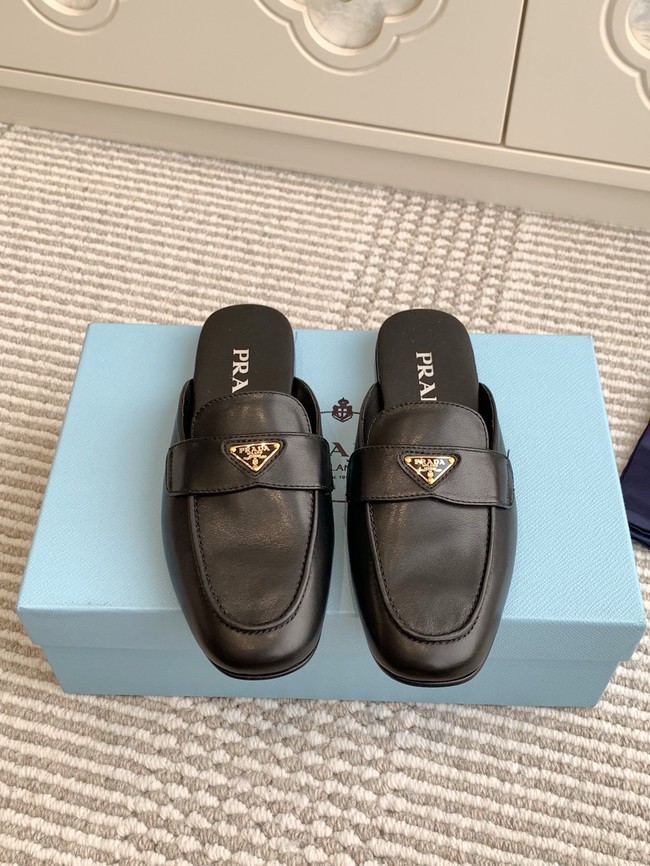 Prada leather mules 87200-5