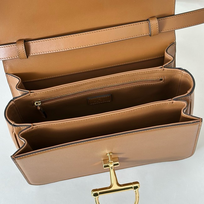 Gucci Siena medium top handle bag 855535 brown