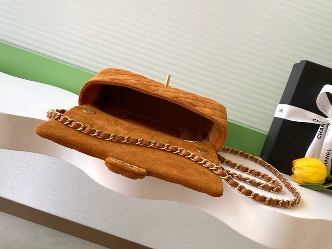 CHANEL Flap Bag AS5991 Camel