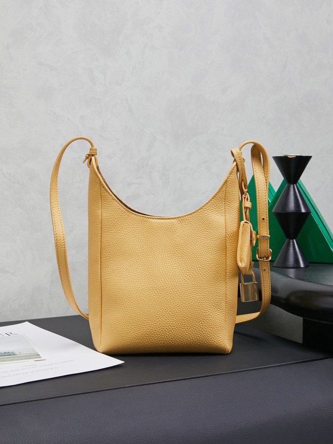 MIUMIU leather Shoulder Bag 5BE098 Apricot