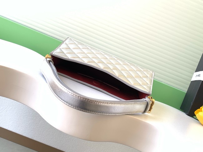 CHANEL Shoulder Bag AS6045 Silver