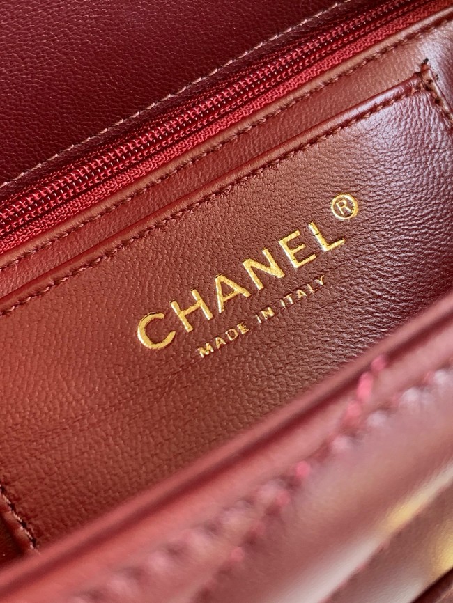 Chanel Original Leather 26X C6044 burgundy