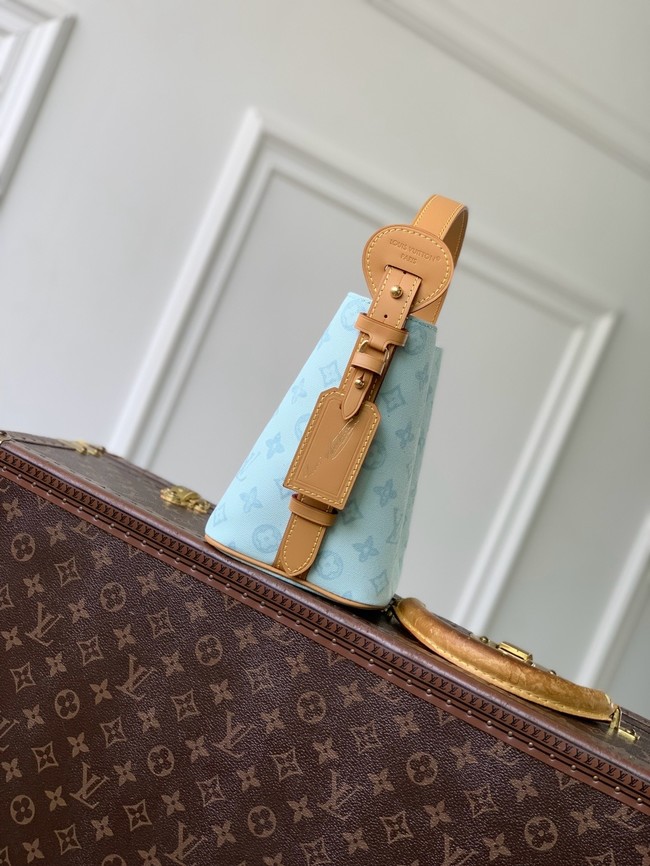 Louis Vuitton NEW All In BB M27529 Bleu Courrier
