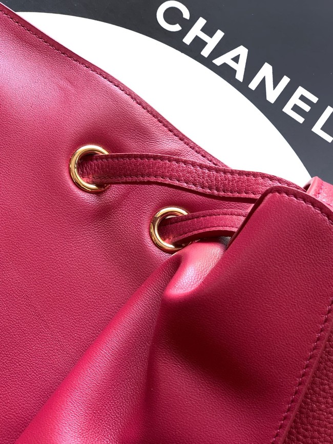 CHANEL Maxi Classic Handbag AS58601 rose