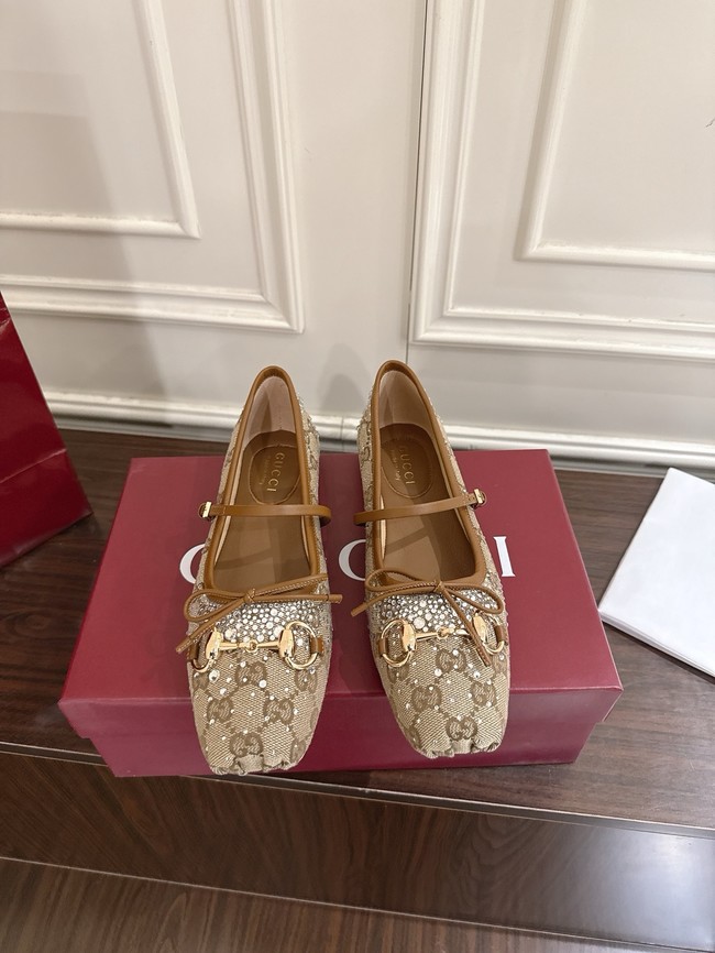 GUCCI Womens Vittoria ballerina 21068-1