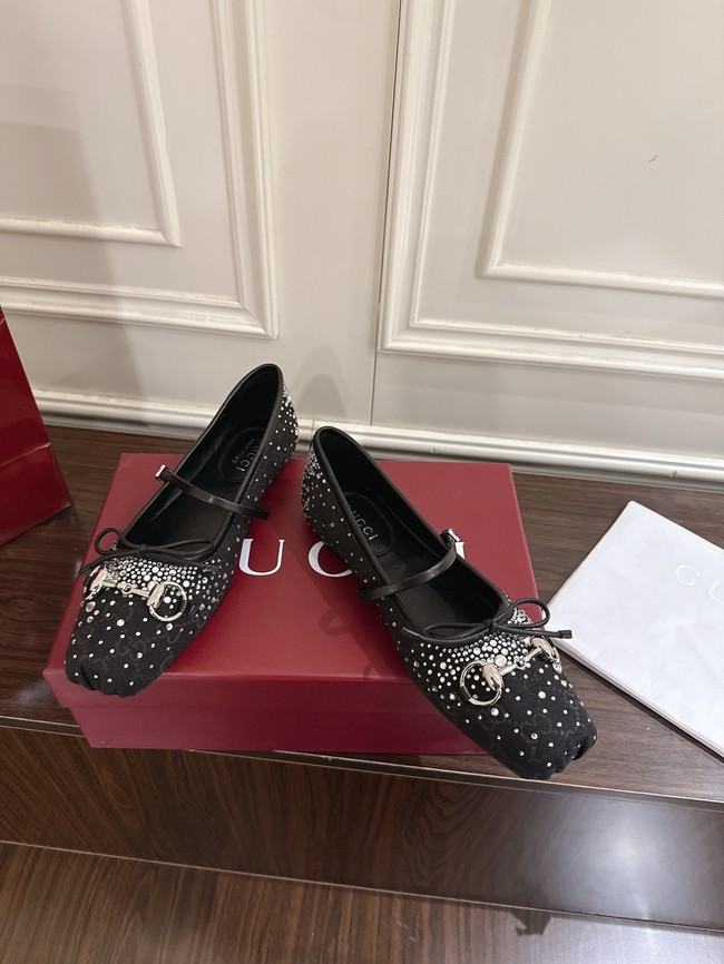 GUCCI Womens Vittoria ballerina 21068-2