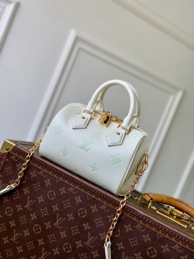 Louis Vuitton NEW Speedy Bandouliere 20 M27572 Green