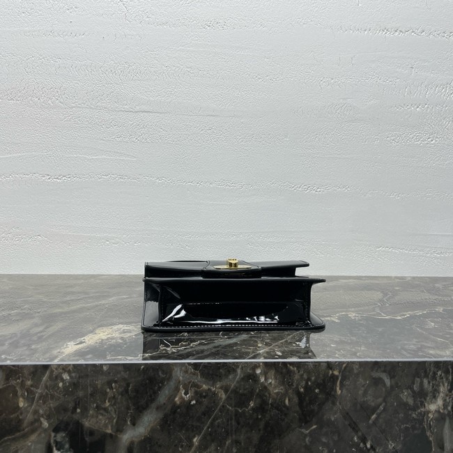 Celine TEEN CELINE JOSEPHINE bag IN PATENT CALFSKIN 121423 black